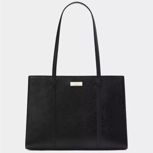 New Kate Spade Kenzie Large Tote Saffiano Black